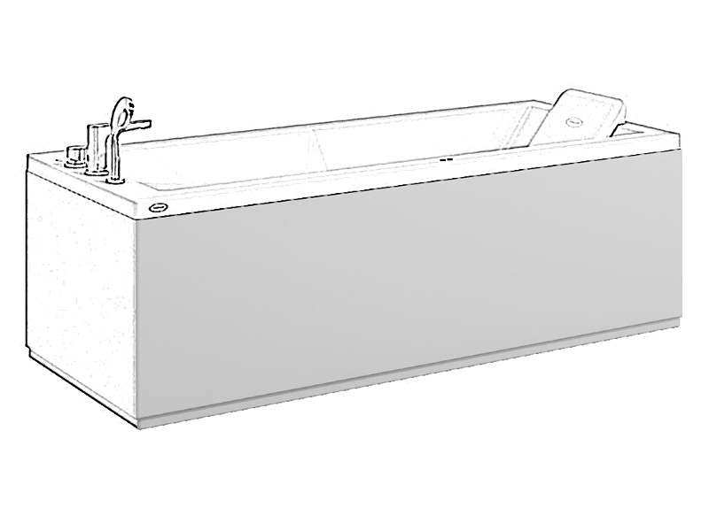 Фронтальная панель для ванны JACUZZI ENERGY 9440A19A
