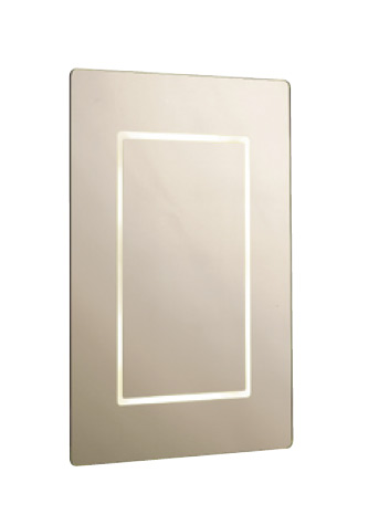 ROMA Зеркало с подсветкой бронзовый эффект 65*85 см