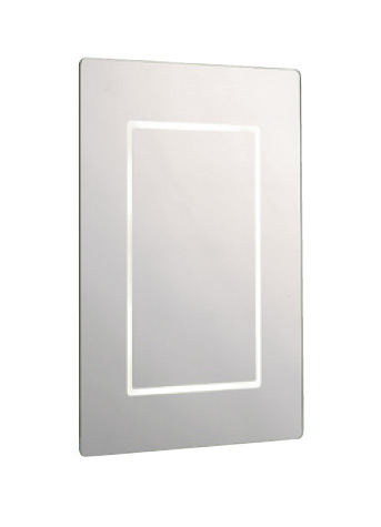 ROMA Зеркало с подсветкой серебряный эффект 65*85 см