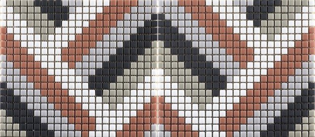 Mosaico Set (2)  Mix 27.4x31.5
