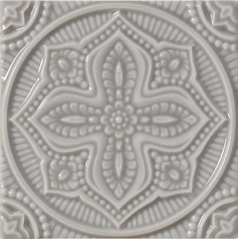 ADST4073   Relieve Mandala Planet Graystone 14.8x14.8