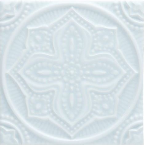 ADST4096   Relieve Mandala Planet Ice Blue 14.8x14.8