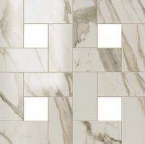 S.M. Calacatta Gold Mosaic Lap 45x45