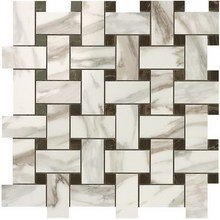 S.M. Calacatta Gold Twist Mosaic 30.5x30.5