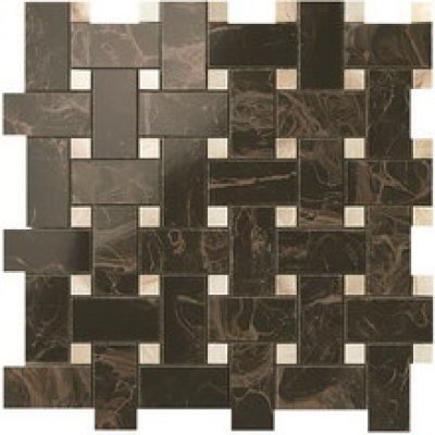 S.M. Frappuccino Dark Twist Mosaic 30.5x30.5