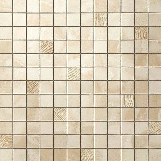 S.O. Ivory Chiffon Mosaic 30.5x30.5