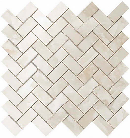 S.O. Persian Jade Herringbone Mosaic 30.5x30.5