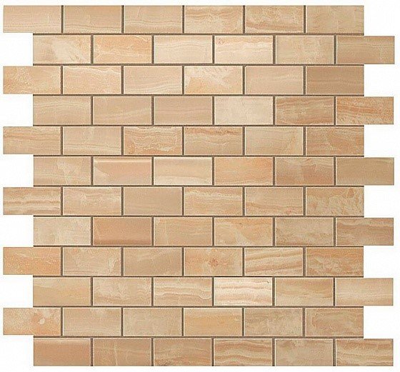 S.O. Royal Gold Brick Mosaic 30.5x30.5