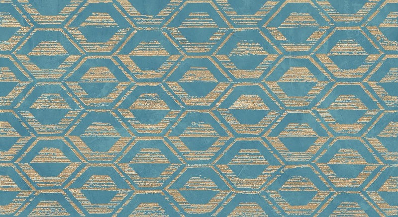 Pattern Light Blue 30.5x56