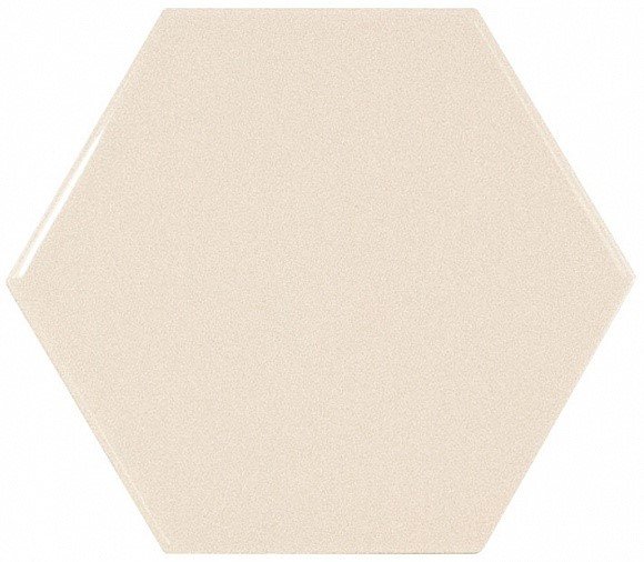 Scale Hexagon Cream 10.7x12.4