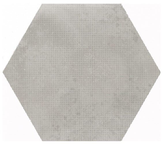 EQUIPE  Hexagon Melange Silver 25.4x29.2