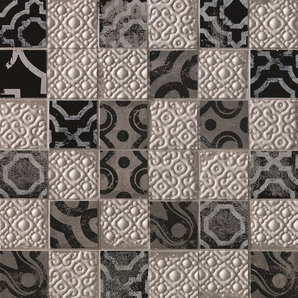 CRETA MAIOLICA GREY MOSAICO 30.5x30.5