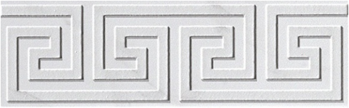 Roma Greca Statuario Listello 8x25