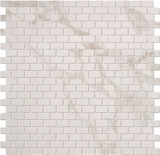 Roma Calacatta Brick Mosaico 30x30