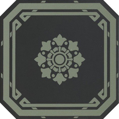 Ottagono Black Bath 20x20
