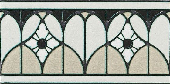 Bordura Fenice Gray Craquele 10x20