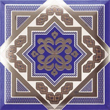 Decor Zoco Blu 15x15