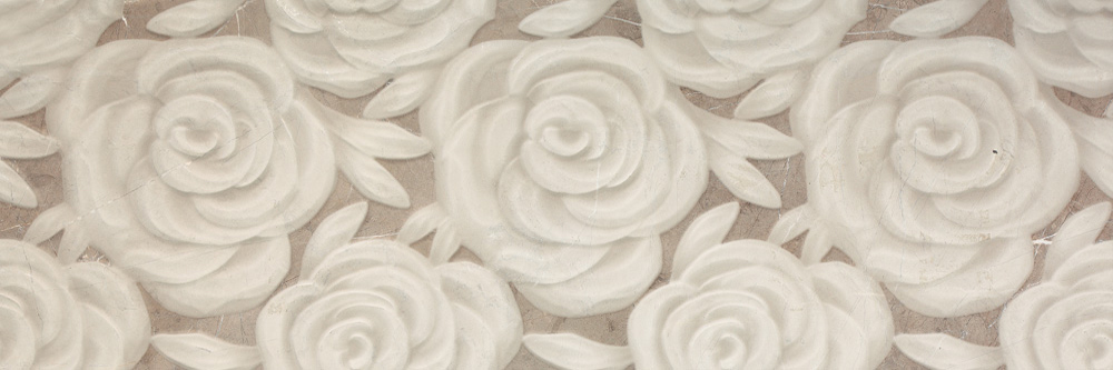 Rectificado  Crema Relieve Rose 30x90