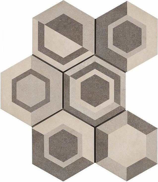 Geometrico Vanilla 21x18.2