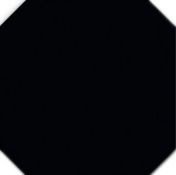 Ottagonetta Nero Matt 15x15
