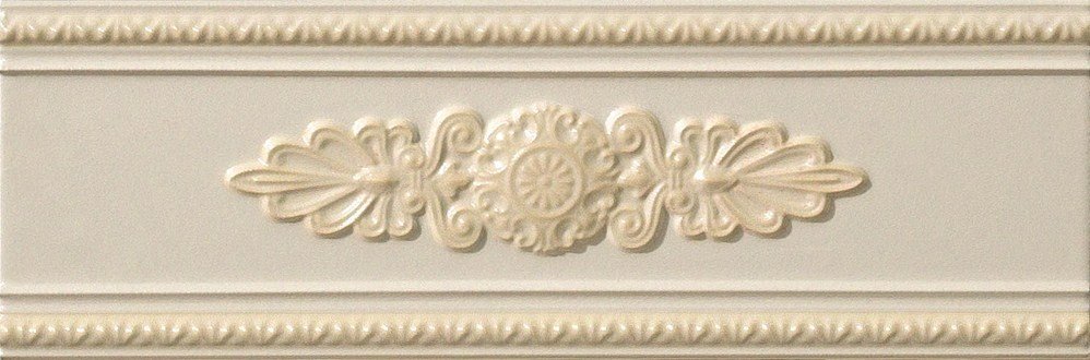 Crema Listello Decorato 10x30