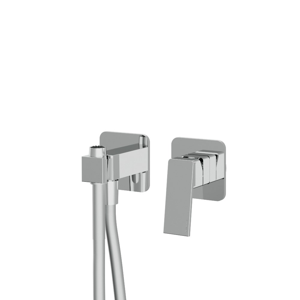 Смеситель скрытого монтажа c ручным душем для WC (внешняя часть) PA36