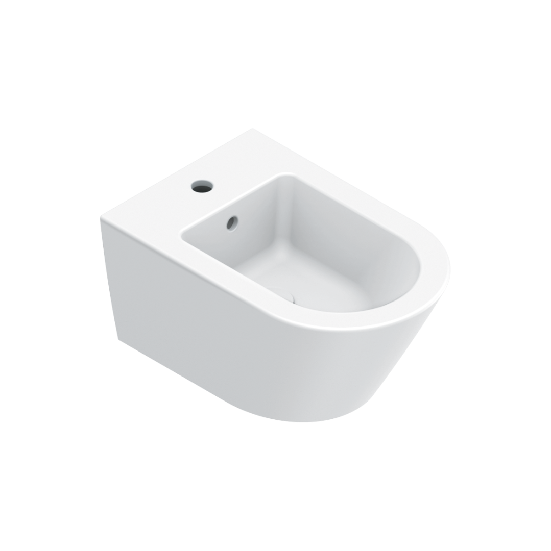 Биде подвесное Zero 55x35 белое матовое (старый артикул 1BS55NBM)