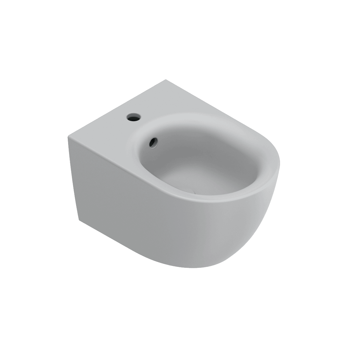 Биде подвесное Sfera 50 цемент матовый