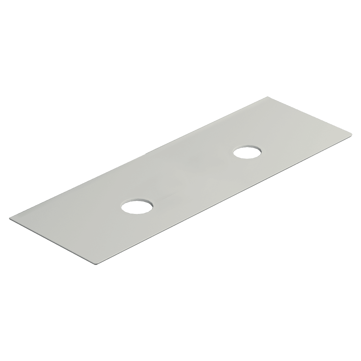 Керамическая столешница 150 для двух раковин цемент матовый