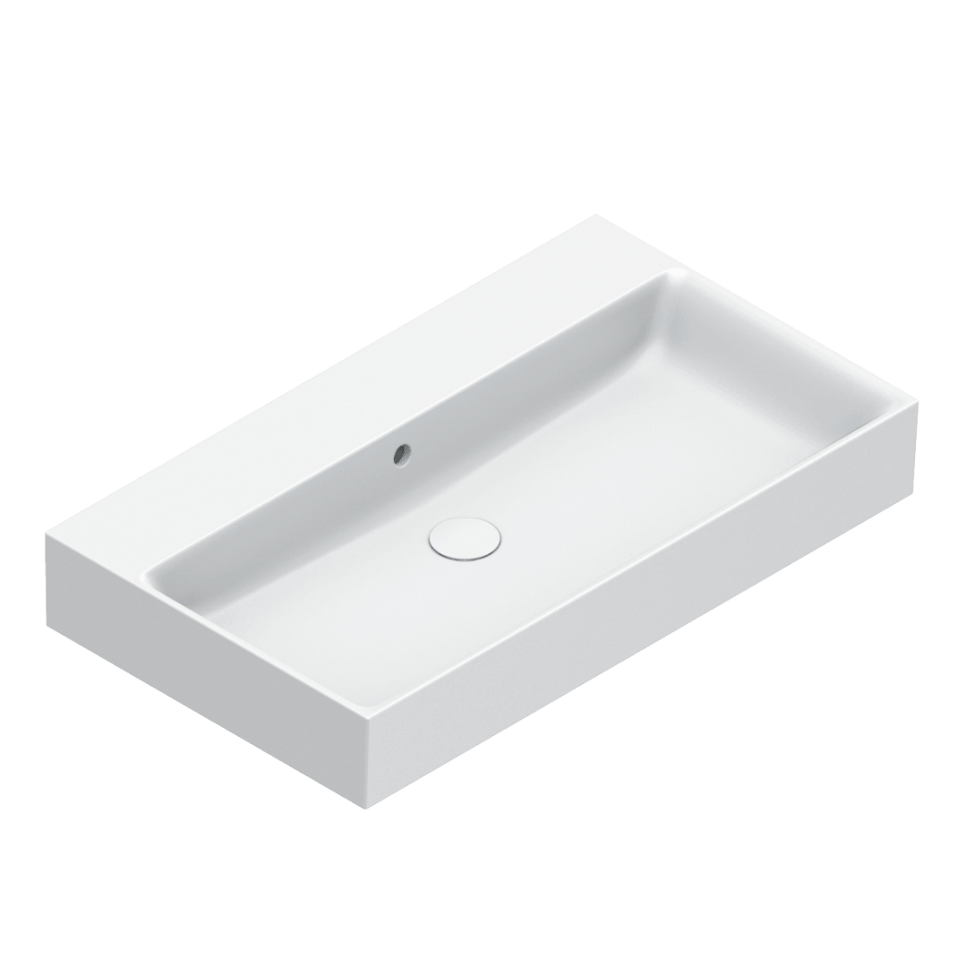 Раковина Premium 80 белый матовый