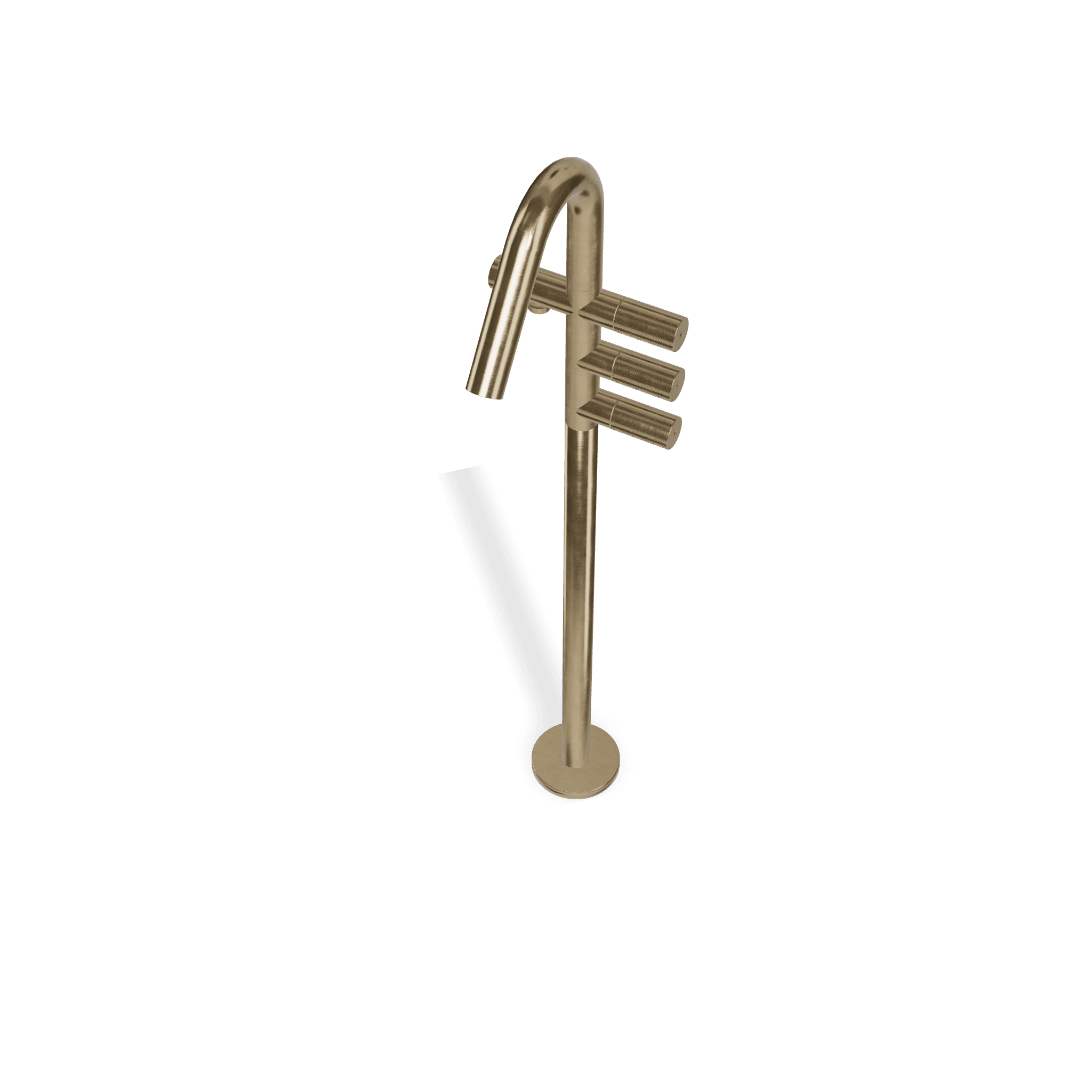 Внешняя часть напольного смесителя для ванны 22mm