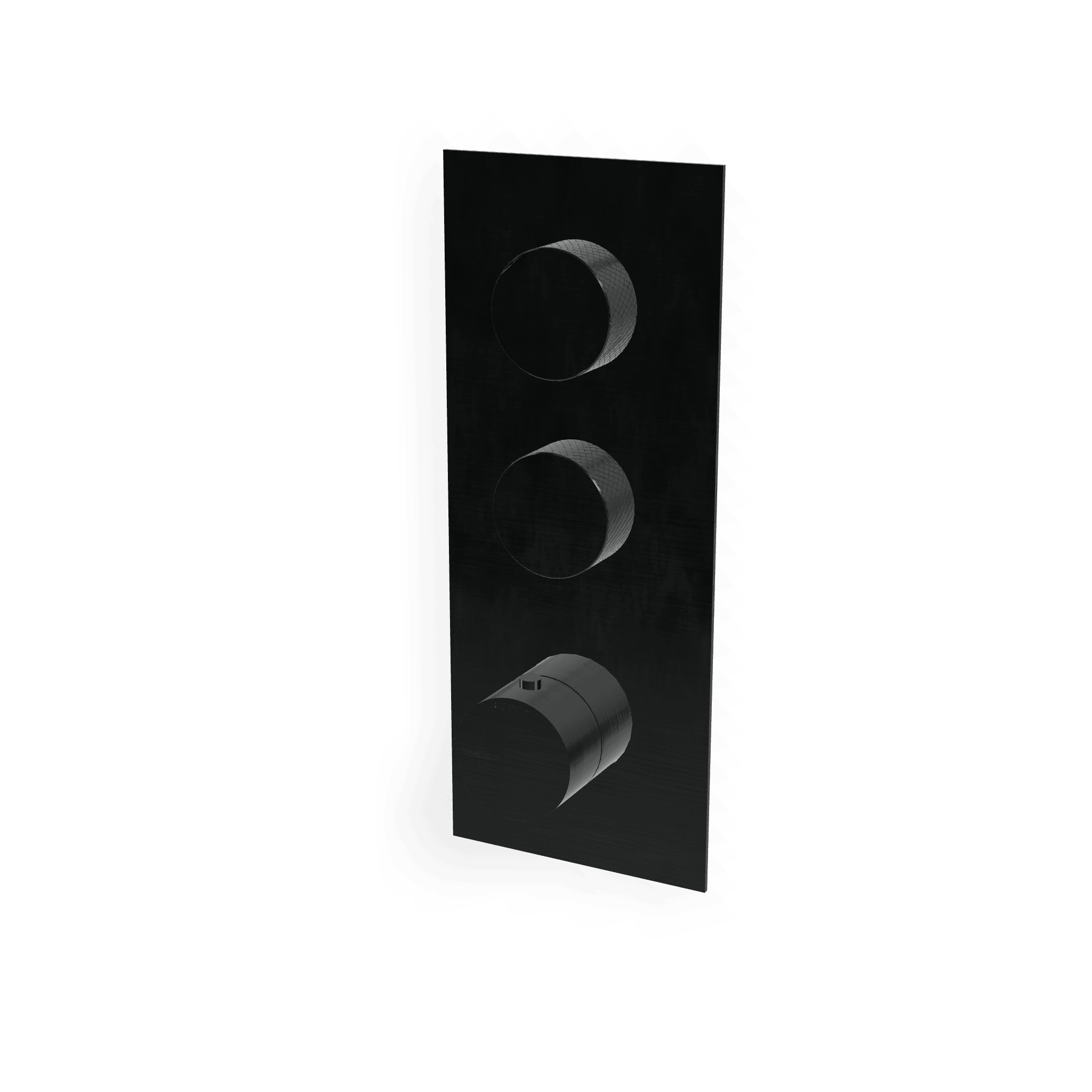 Внешняя часть термостатического смесителя для душа на 2 потребителя 22mm