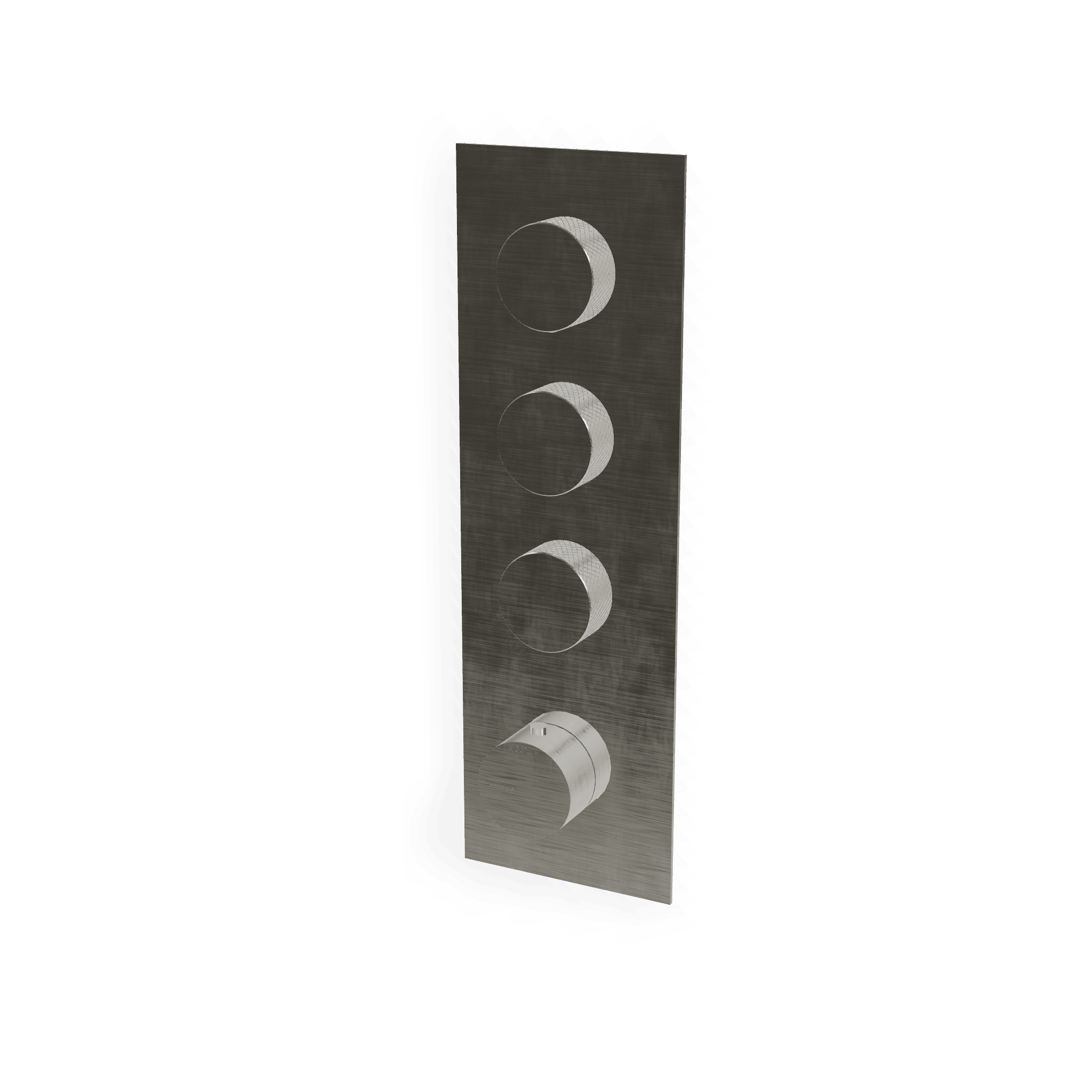 Внешняя часть термостатического смесителя для душа на 3 потребителя 22mm