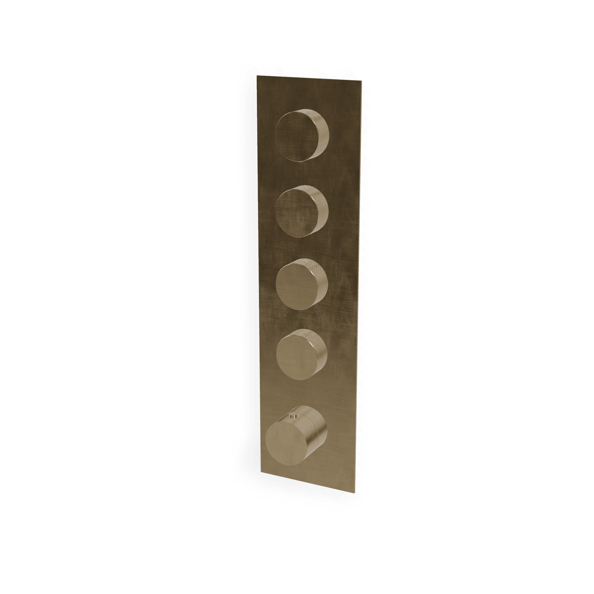 Внешняя часть термостатического смесителя для душа на 4 потребителя 22mm