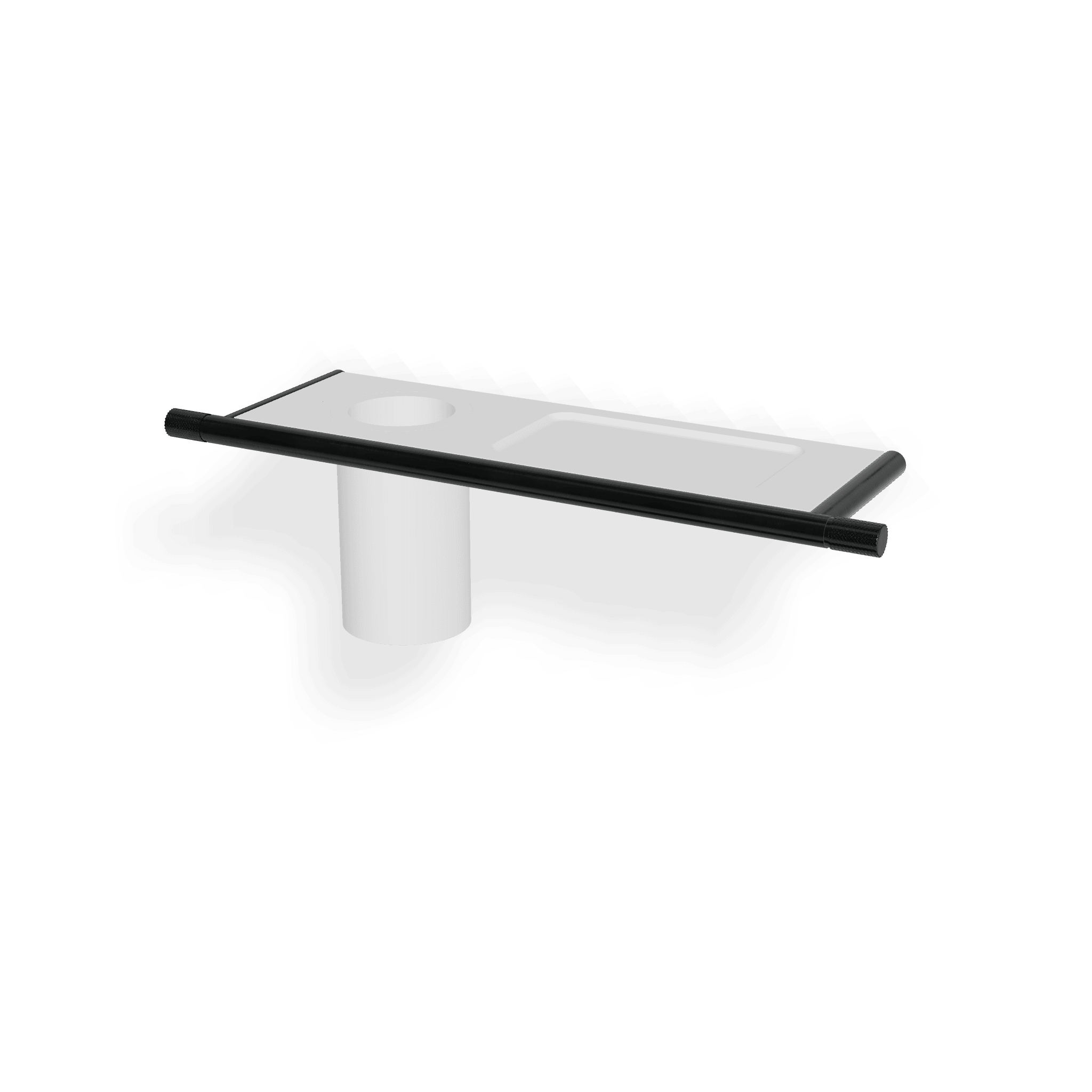 Полка со встроенным стаканом 22mm