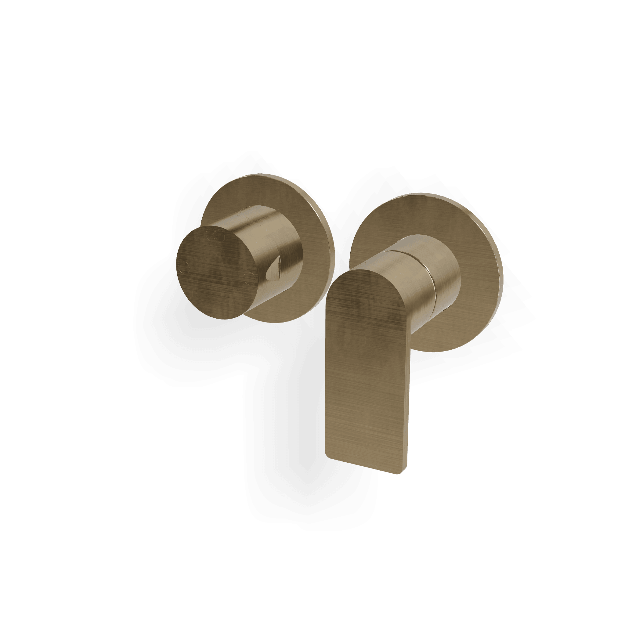 Внешняя часть смесителя для душа на 2 потребителя 3.6