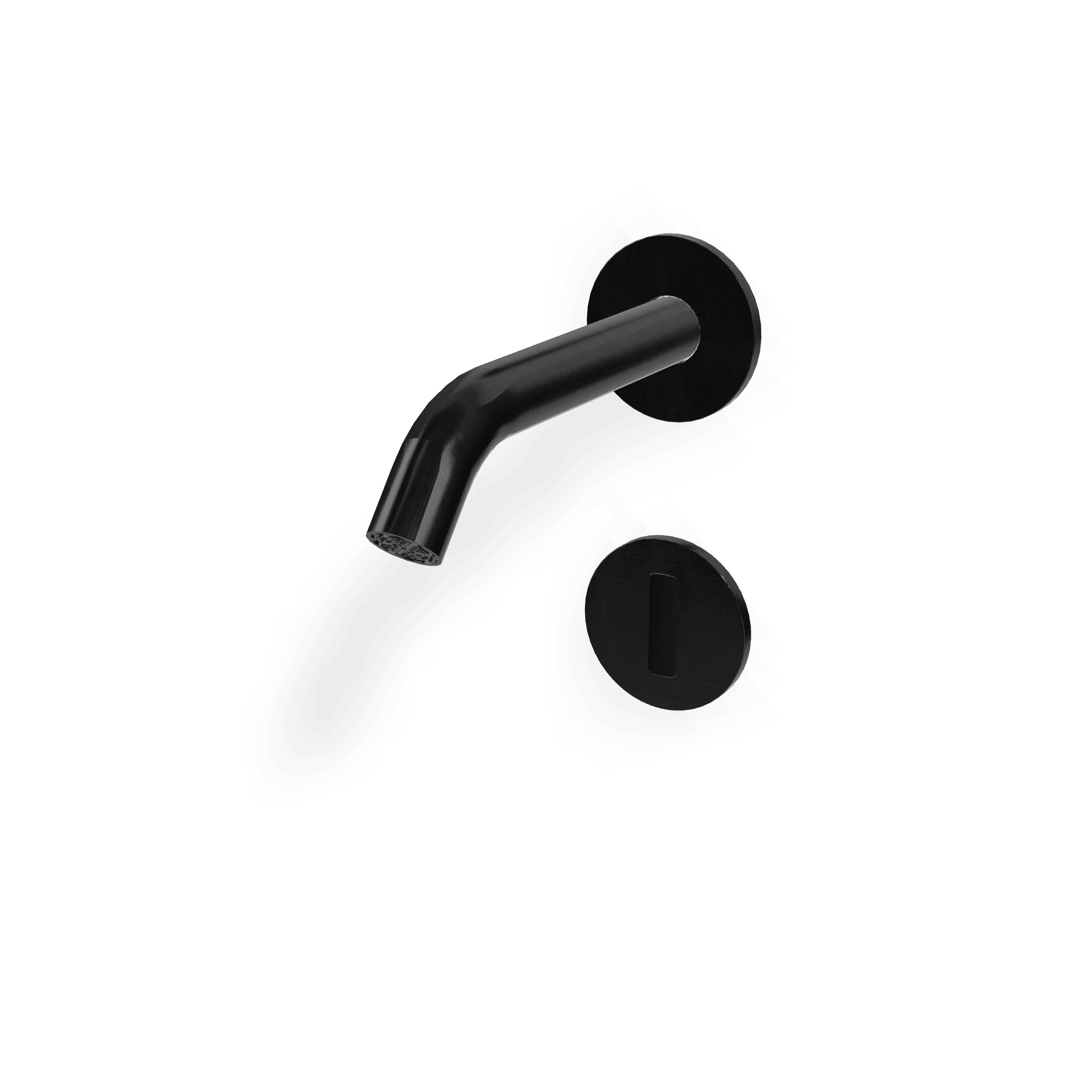 Внешняя часть электронного смесителя для раковины из стены с аккумулятором 154 мм 40mm