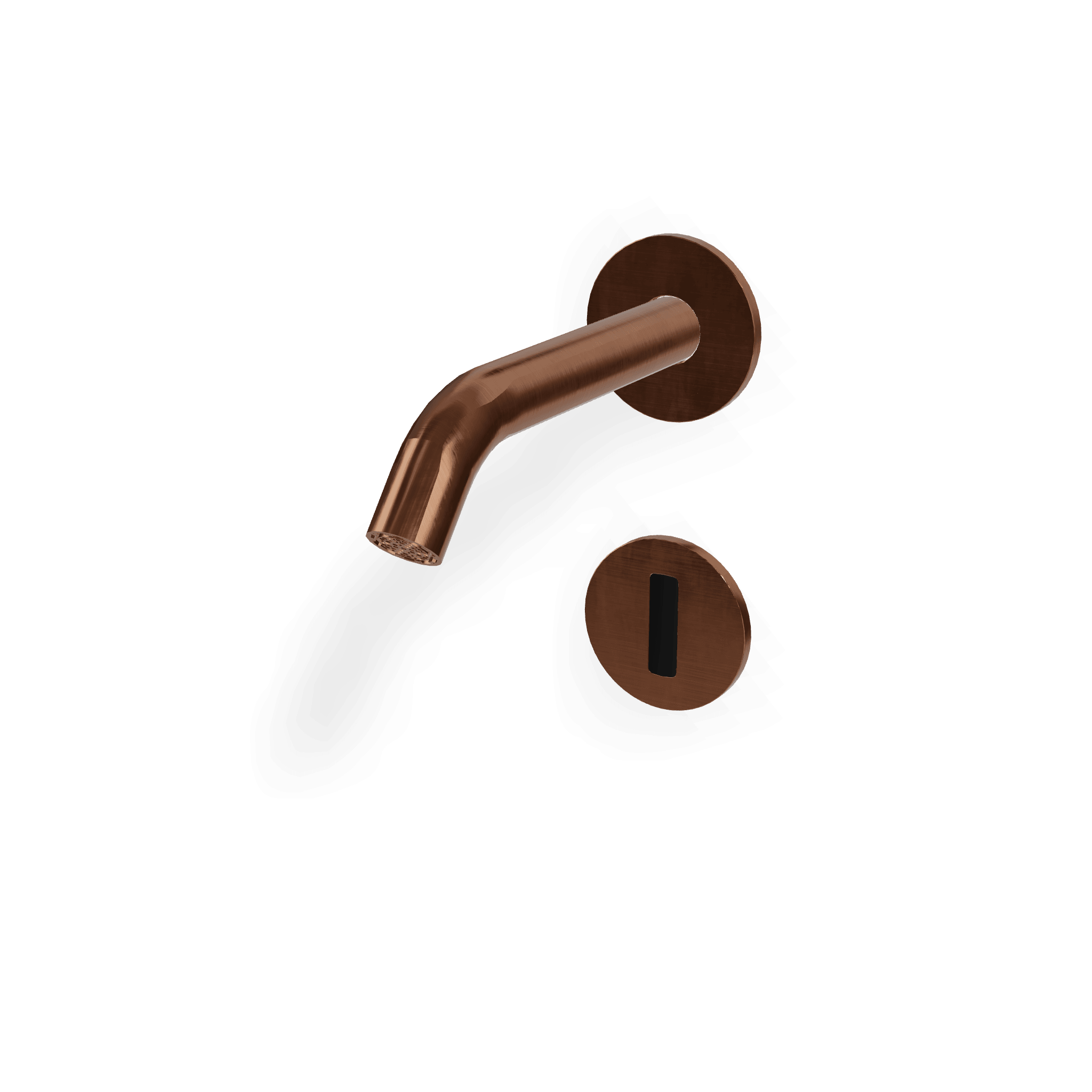 Внешняя часть электронного смесителя для раковины из стены с аккумулятором 154 мм 40mm