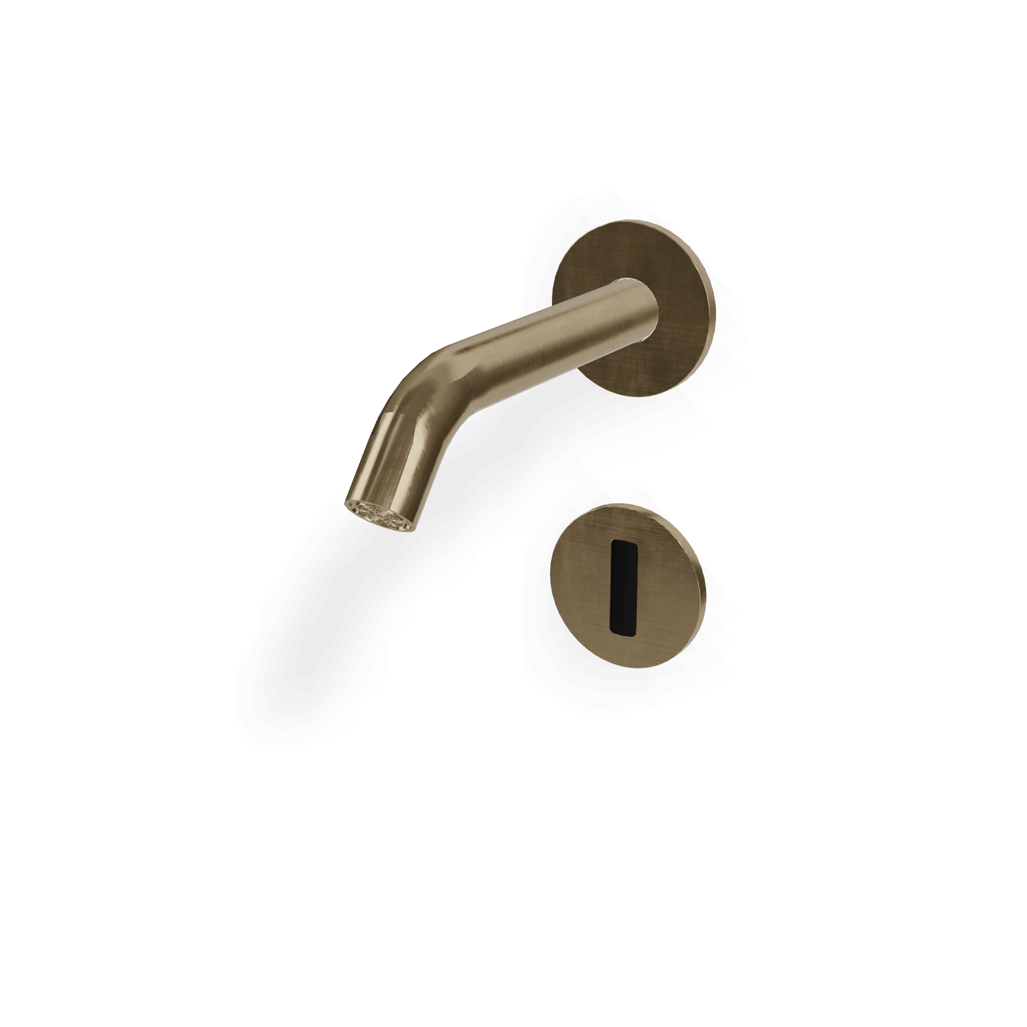 Внешняя часть электронного смесителя для раковины из стены с аккумулятором 154 мм 40mm