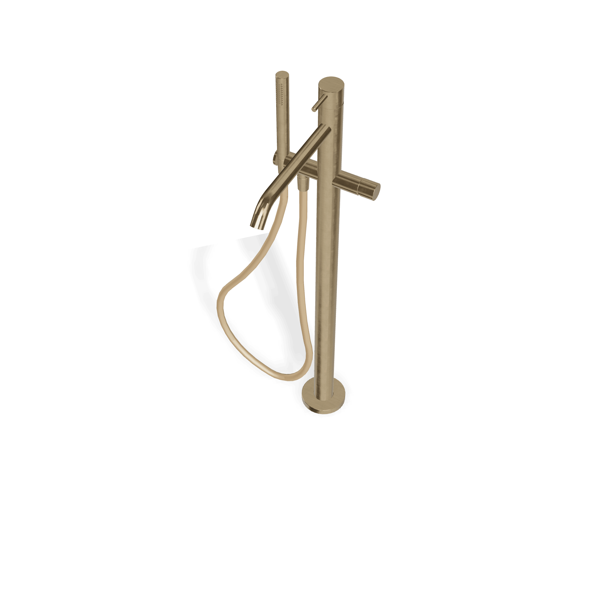 Внешняя часть напольного смесителя для ванны 40mm