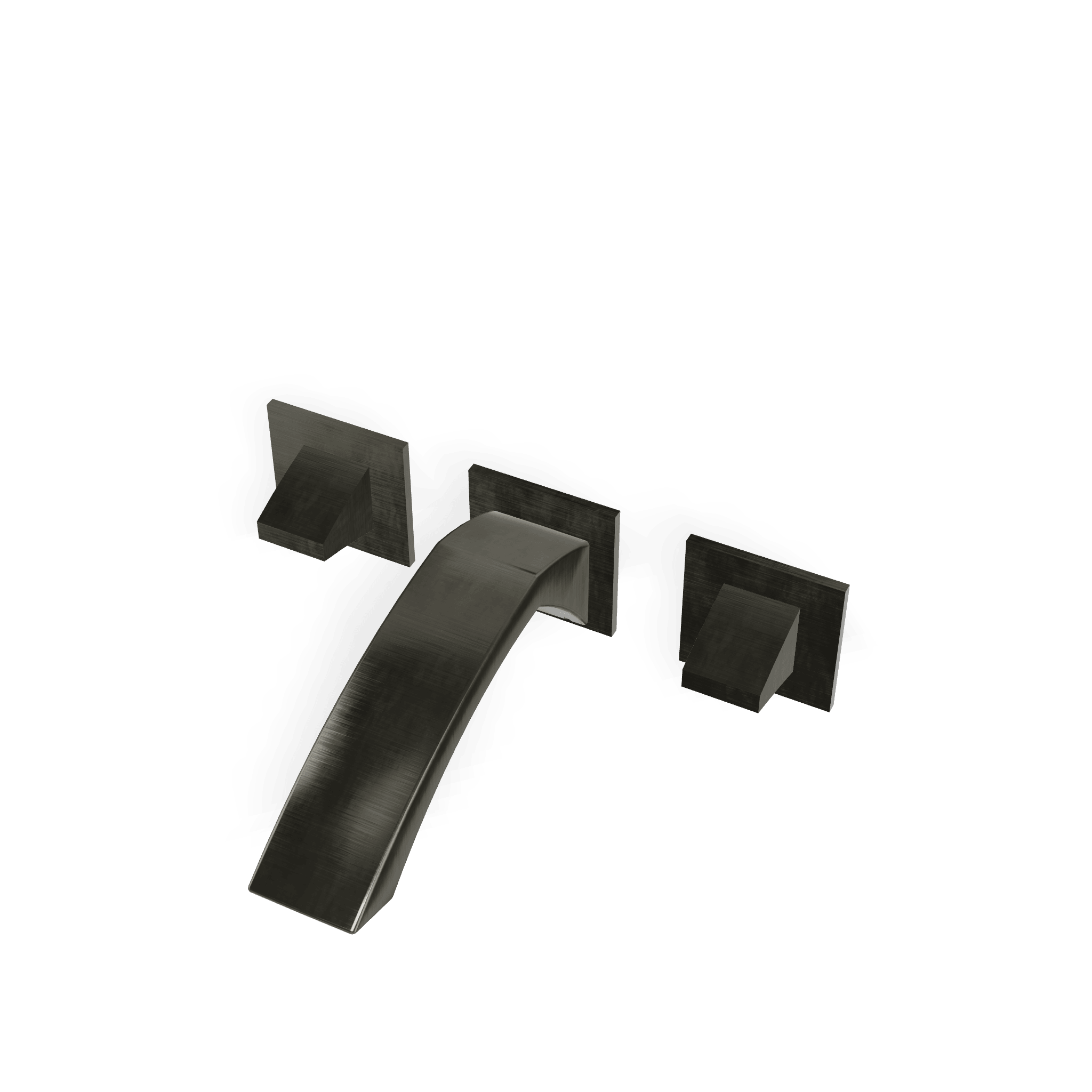 Внешняя часть смесителя для раковины из стены на 3 отверстия 193 мм Arche