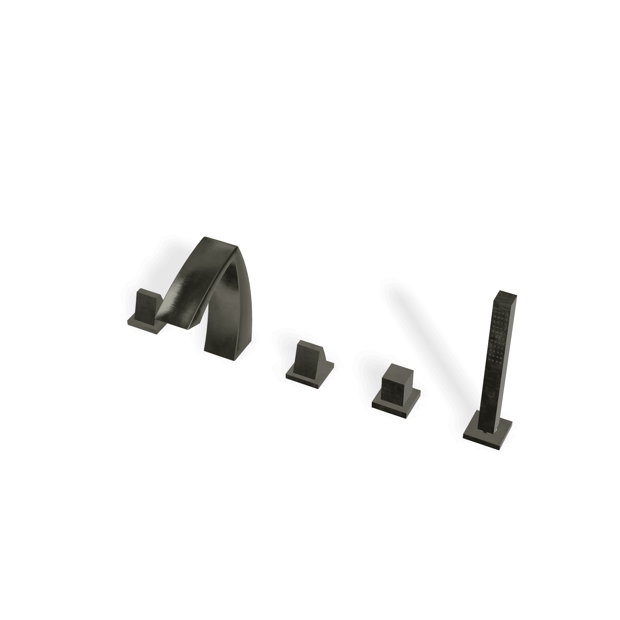 Смеситель на борт ванны на 5 отверстий Arche