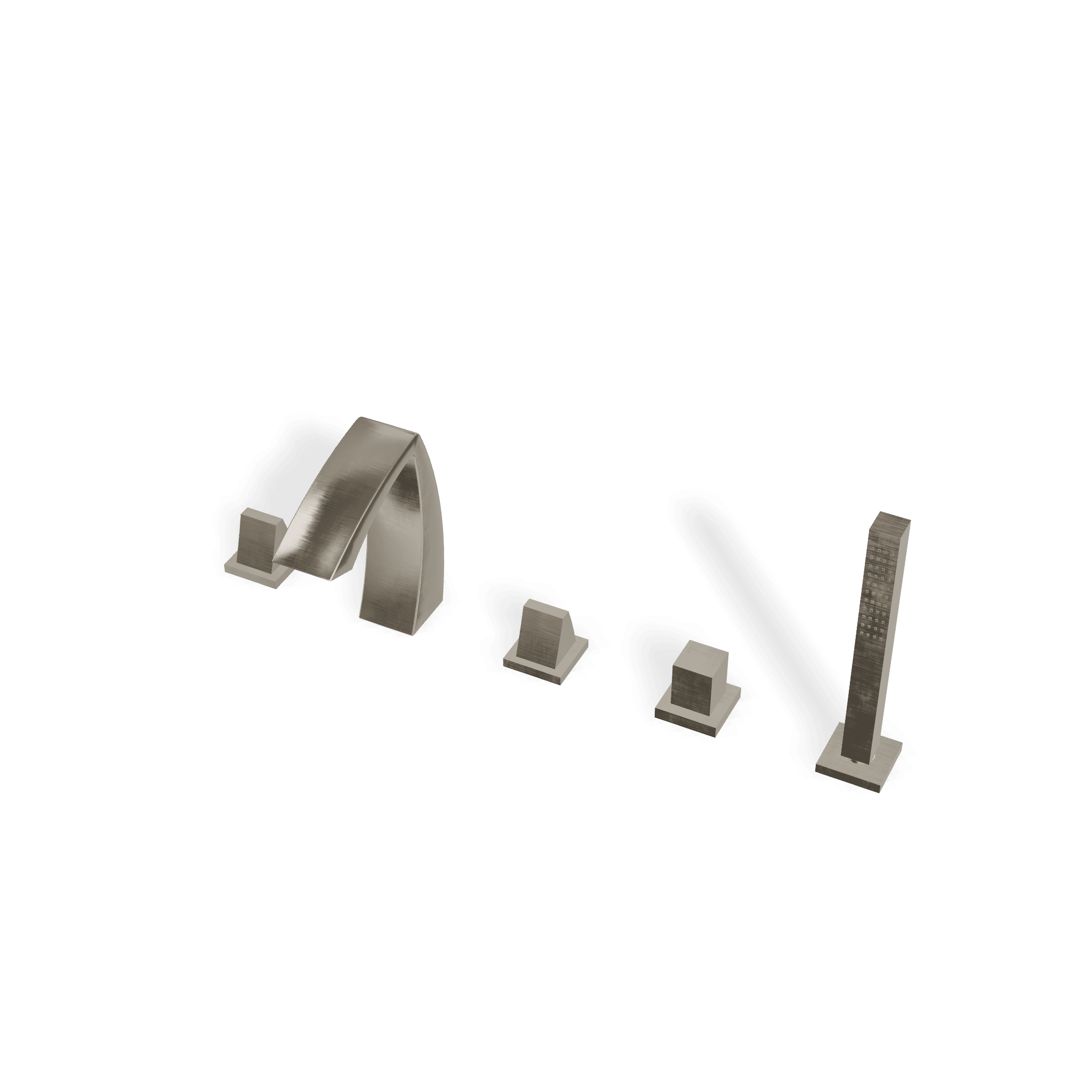 Смеситель на борт ванны на 5 отверстий Arche