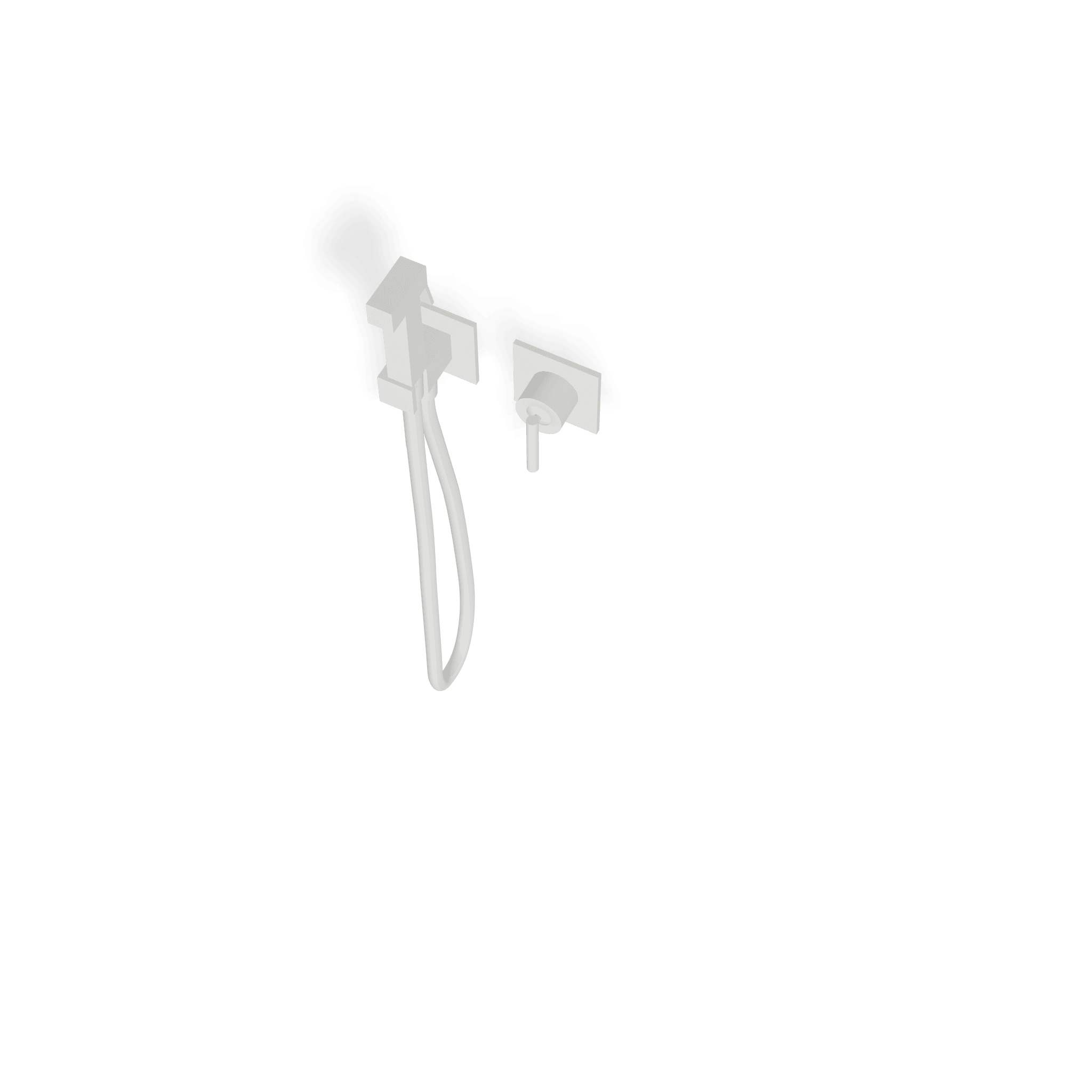 Внешняя часть смесителя с гигиеническим душем Arche