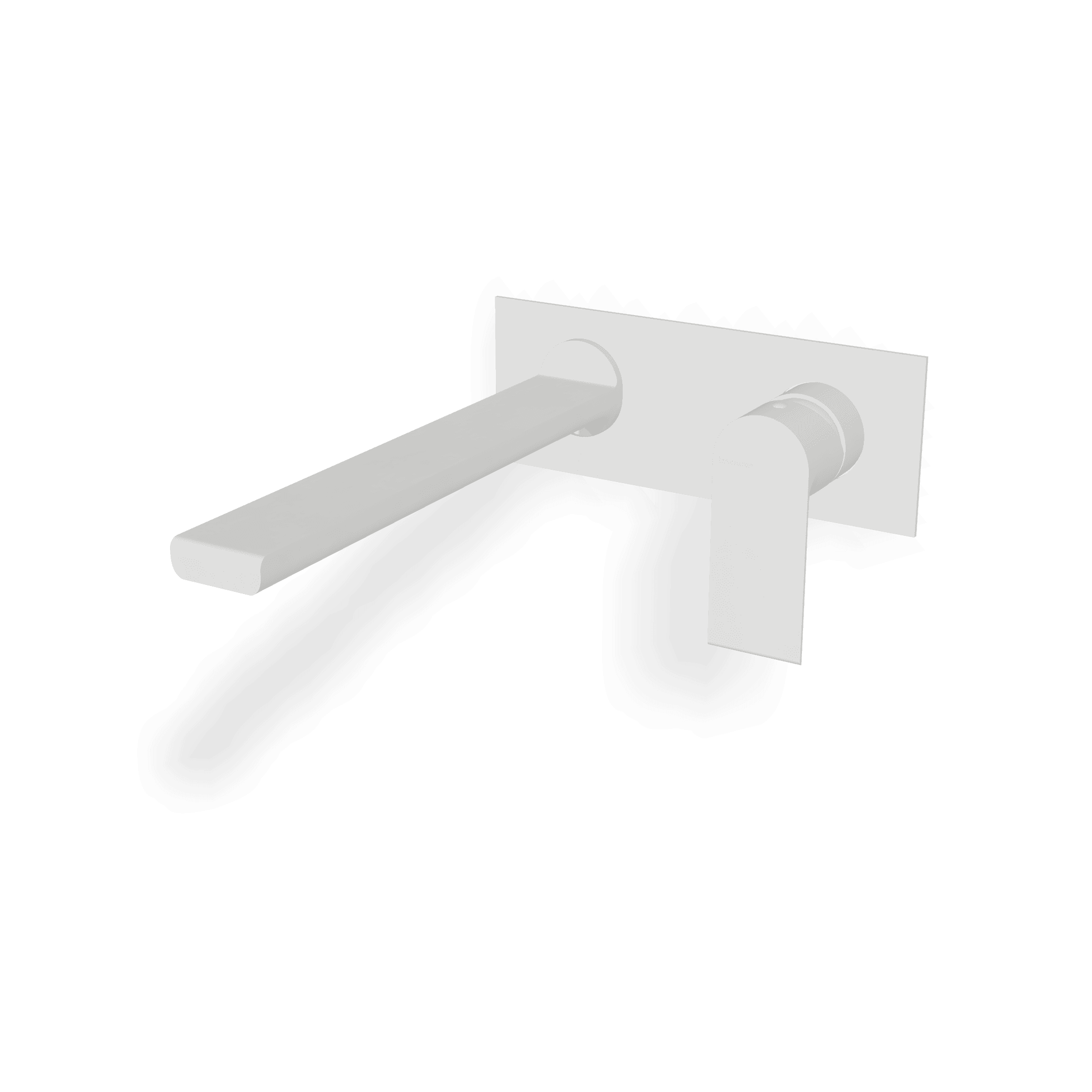 Внешняя часть смесителя для раковины из стены 230 мм Bamboo