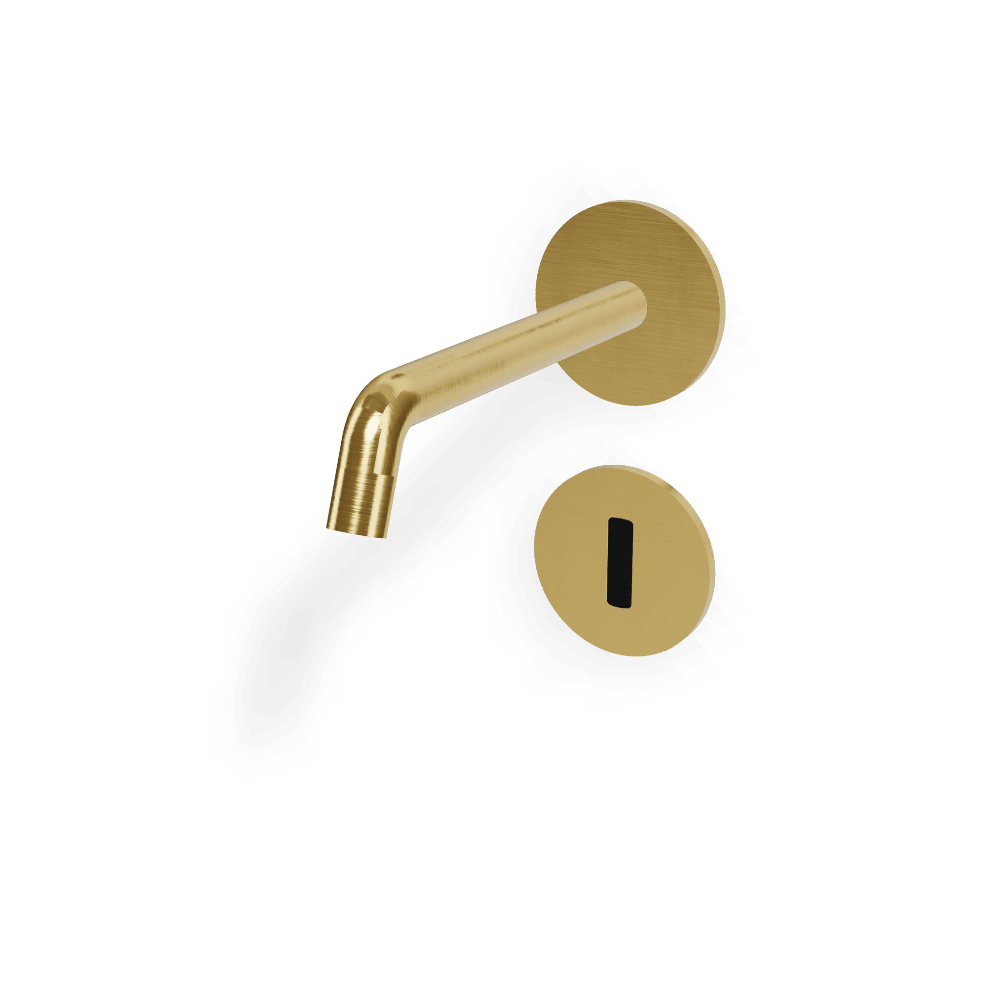 Внешняя часть электронного смесителя для раковины из стены с аккумулятором 176 мм Up+