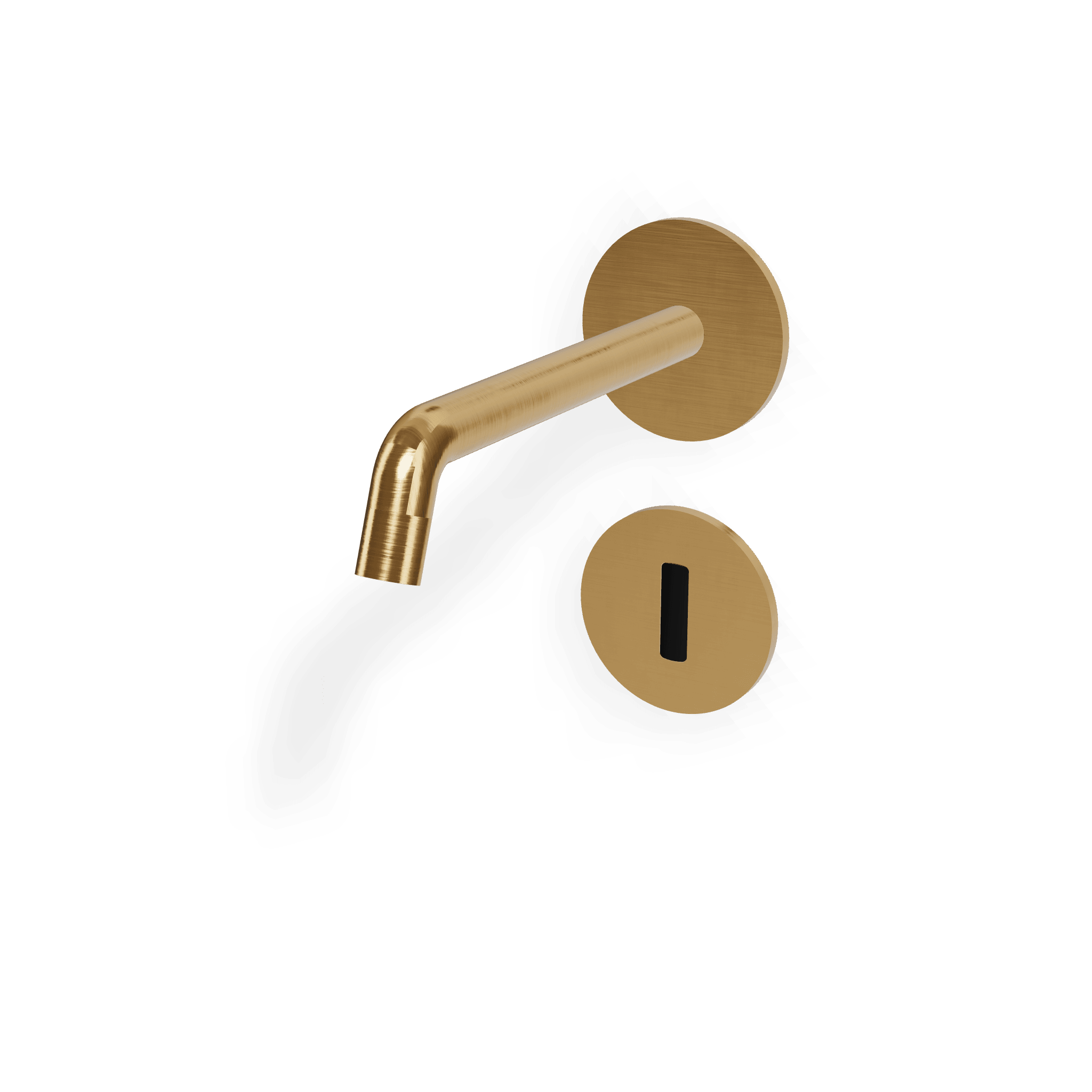 Внешняя часть электронного смесителя для раковины из стены с аккумулятором 176 мм Up+