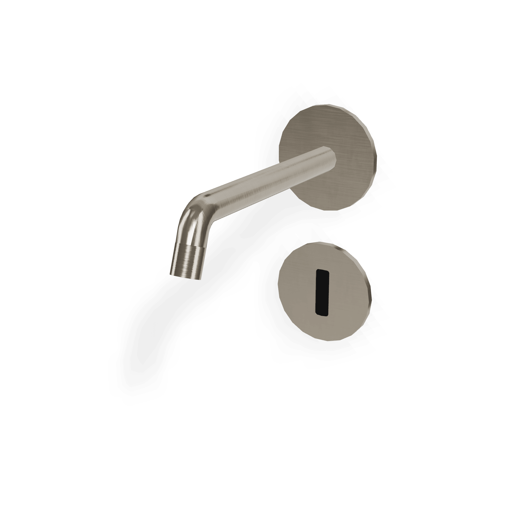 Внешняя часть электронного смесителя для раковины из стены с блоком питания 220В 176 мм Up+