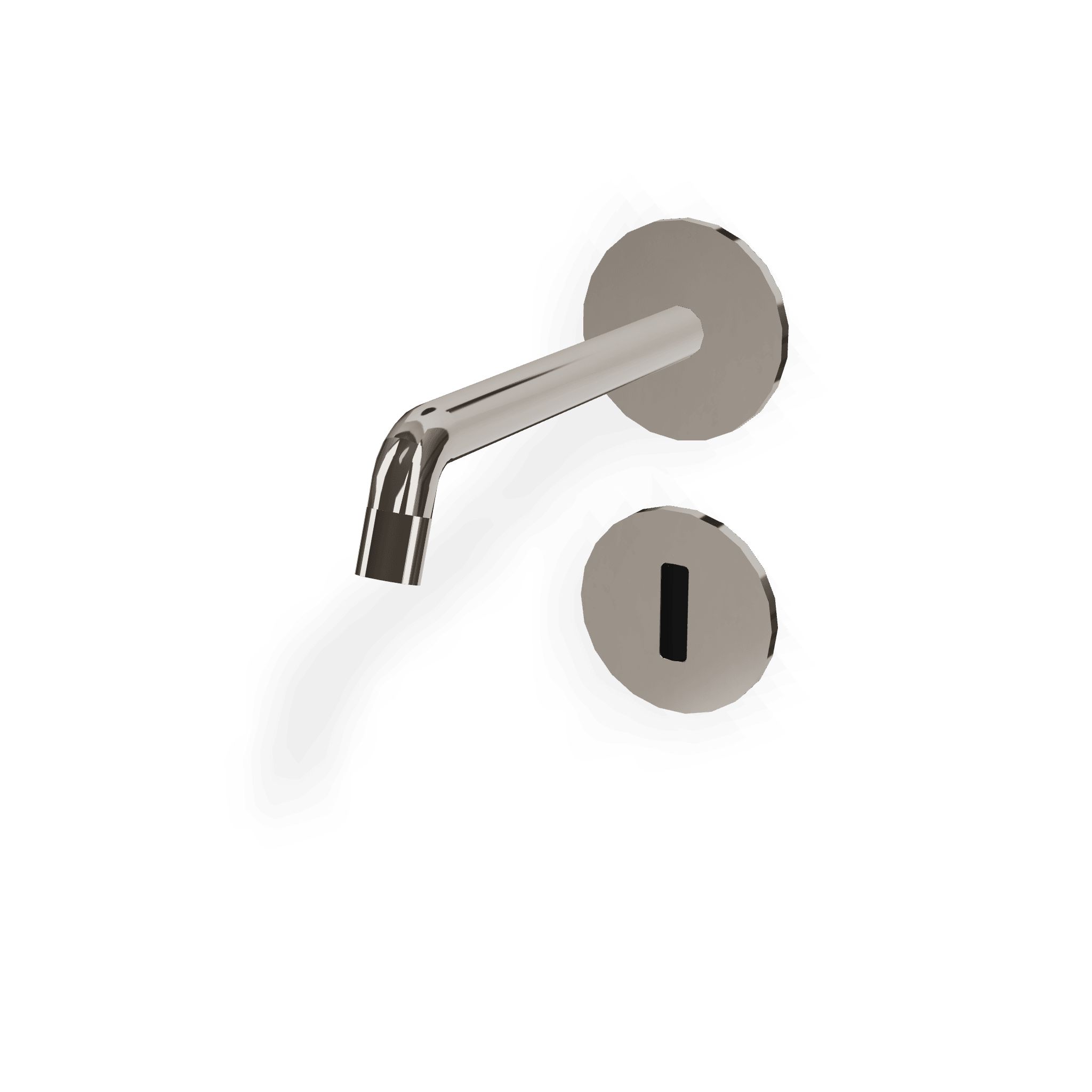 Внешняя часть электронного смесителя для раковины из стены с блоком питания 220В 176 мм Up+