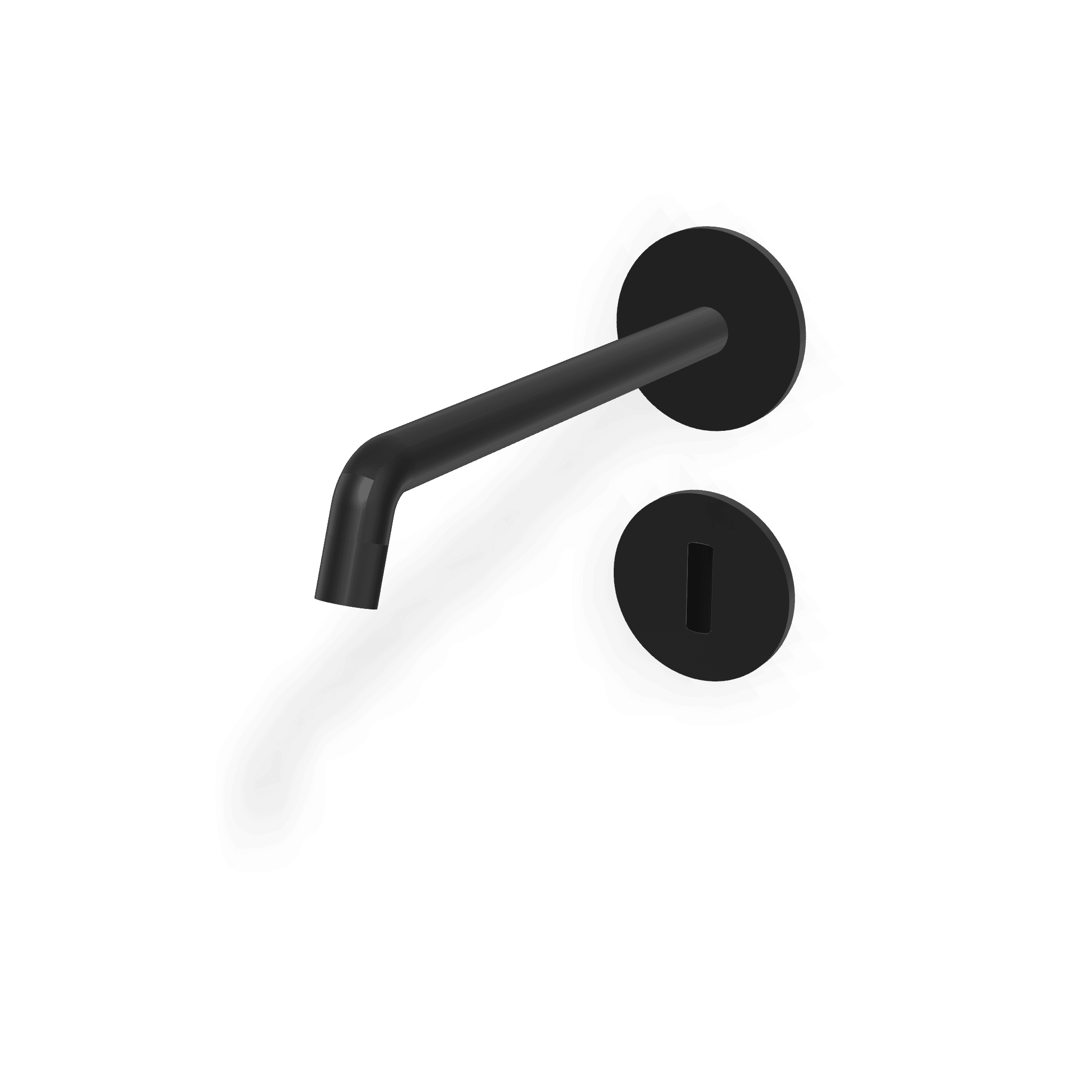 Внешняя часть электронного смесителя для раковины из стены с аккумулятором 226 мм Up+